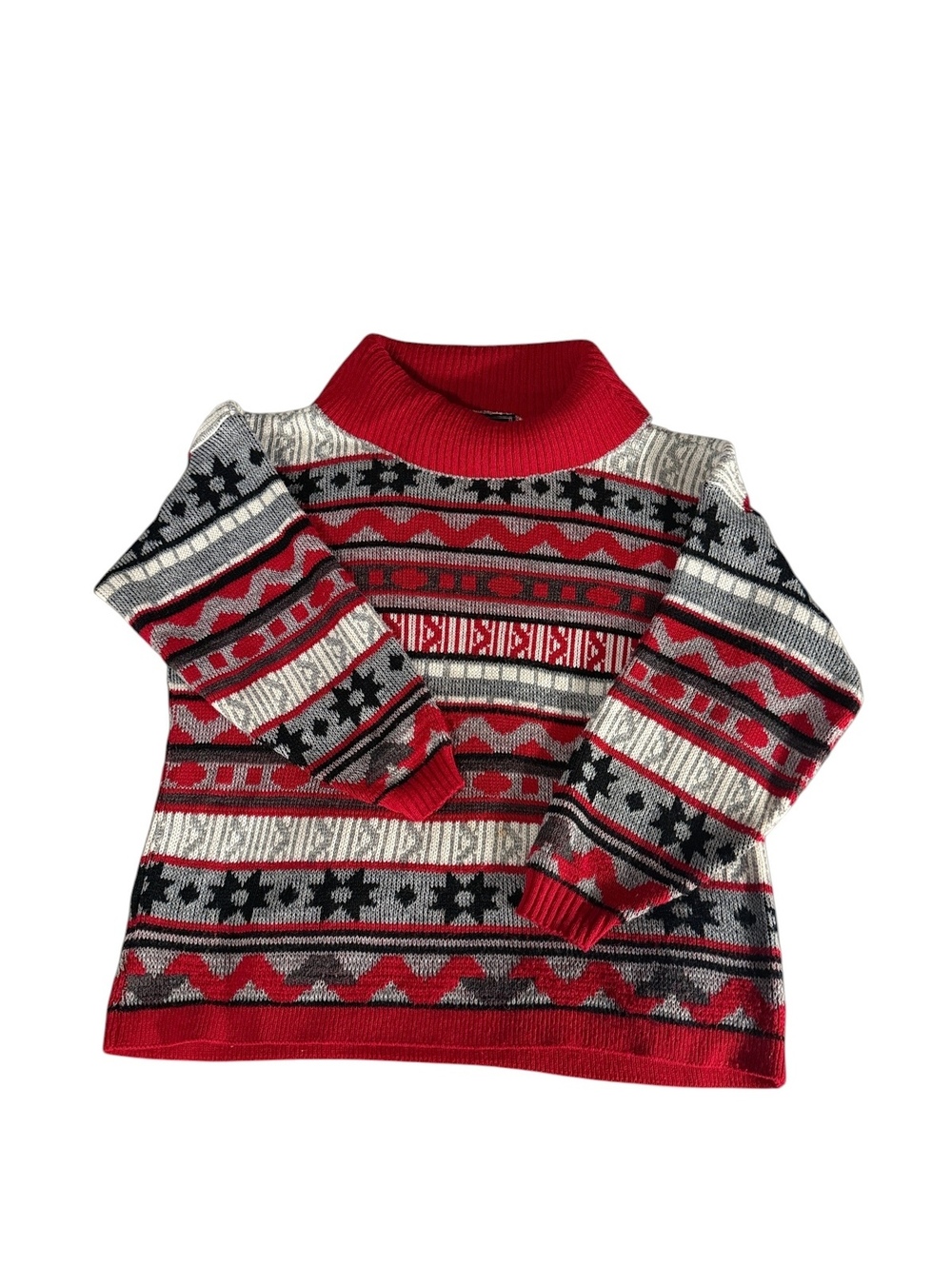 Vintage 80’s JJ Brown Turtleneck Sweater